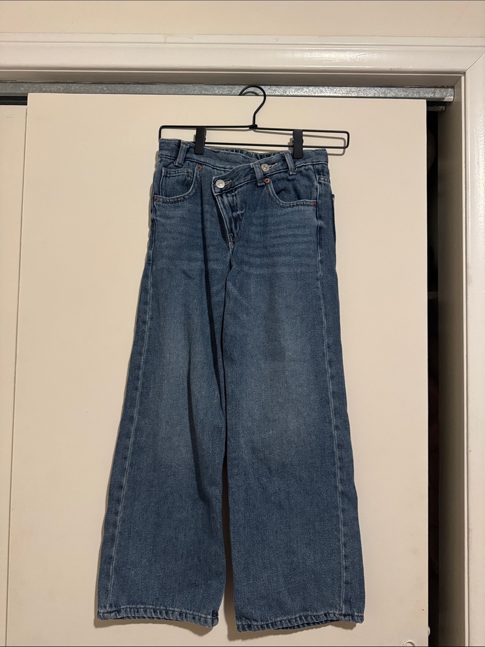 Zara kids wide leg jeans